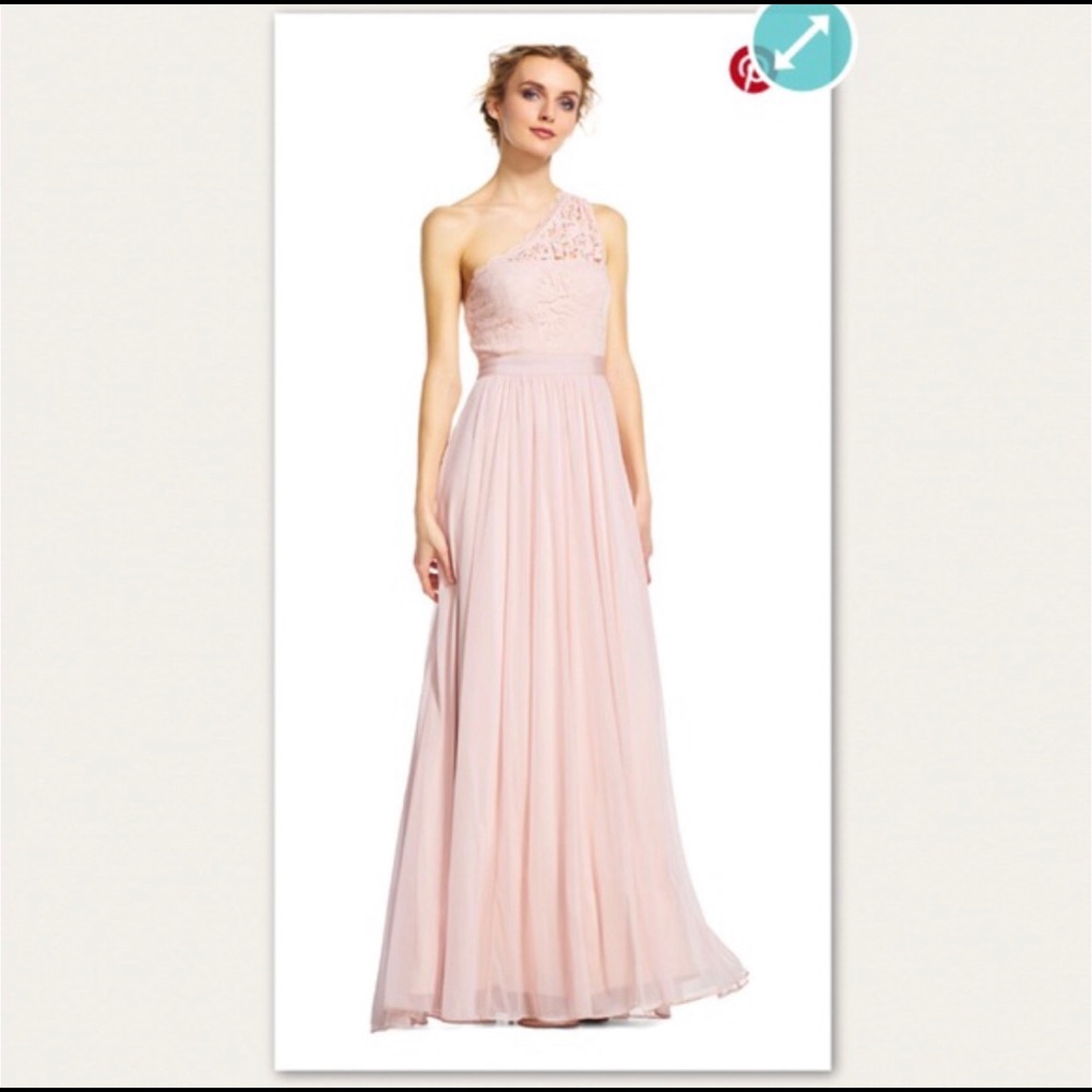 Adrianna Papell Blush Bridesmaid Dress *NWT*